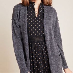 NWT Carbon Jolie Anthropologie cardigan L